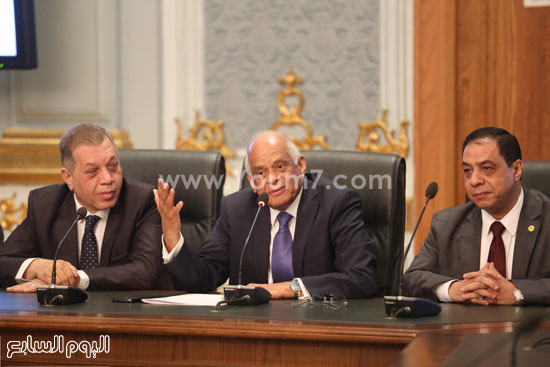 مجلس النواب البرلمان  نقابة الصحفيين مقاطعة اخبار اليوم   خبرعلي عبد العال (9)
