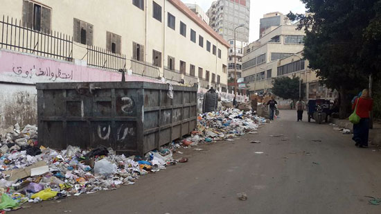 القمامة أصبحت أزمة تؤرق أهالى الإسكندرية (4)