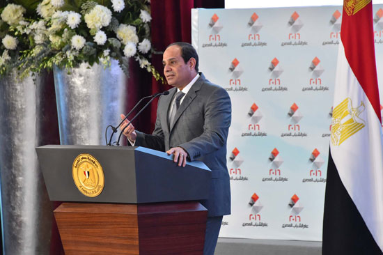 السيسى فى مؤتمر انطلاق فعاليات مؤتمر رؤية مصر 2030 (2)