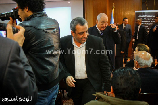 حفل تأبين محمد حسنين هيكل فى جريدة الأهرام  (12)