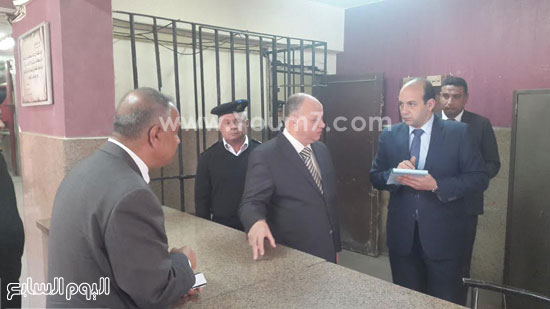 جولة خالد عبد العال مدير أمن القاهرة لأقسام الشرطة  (2)