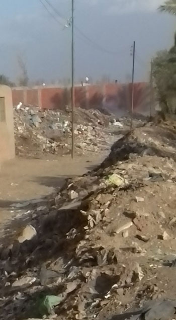 القمامة بقرية المريج (3)
