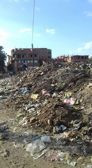 القمامة بقرية المريج (6)