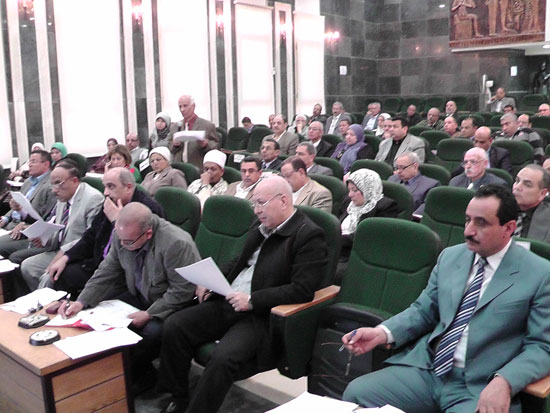 اجتماع المجلس التنفيذى بديوان محافظة الغربية (2)