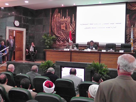 اجتماع المجلس التنفيذى بديوان محافظة الغربية (3)