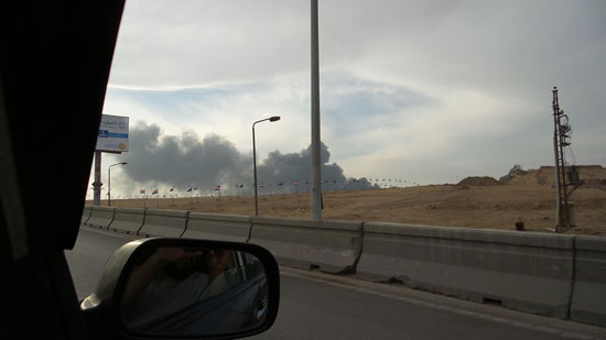 اشتعال النيران ، حريق ، صحافة المواطن أبو رواش ، الجيزة (5)