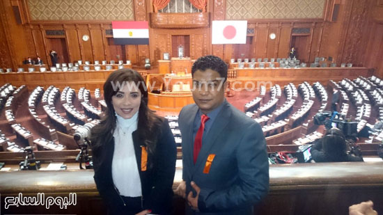 البرلمان اليابانى يستعد لكلمة السيسى (11)