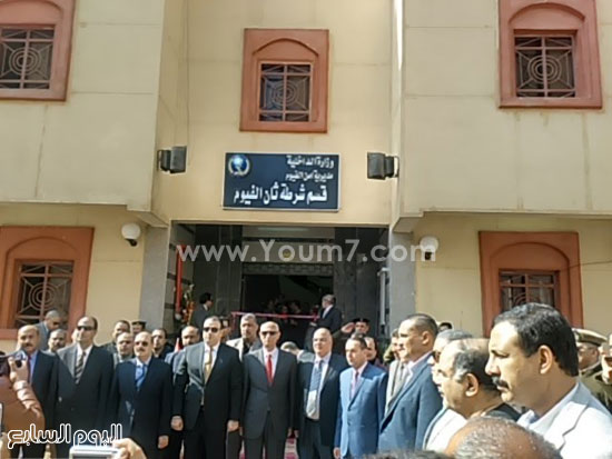 افتتاح قسم شرطة ثان بمدينة الفيوم (2)
