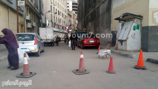 غلق شوارع الإسكندرية (2)