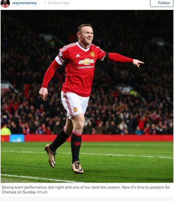 لاعبى مانشستر يونايتد وصديقاتهم بالفوز على انستجرام (8)