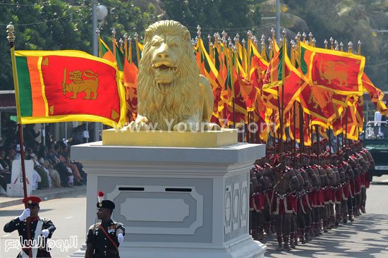 سريلانكا-تحتفل-بيوم-الاستقلال-بتنظيم-عروض-عسكرية-فى-حضور-الرئيس-(5)