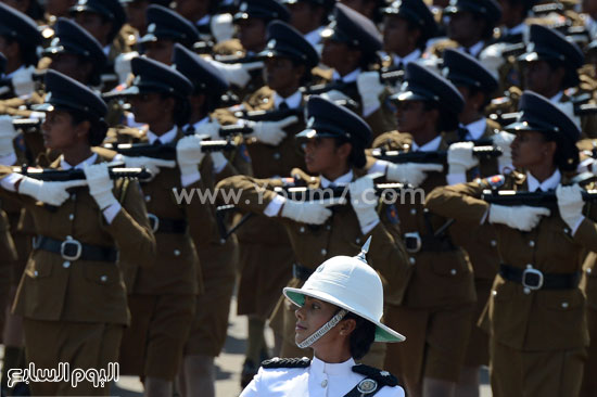 سريلانكا-تحتفل-بيوم-الاستقلال-بتنظيم-عروض-عسكرية-فى-حضور-الرئيس-(12)