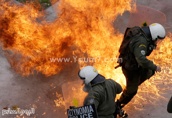مظاهرات اليونان (4)