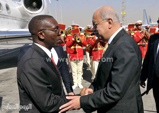 شريف اسماعيل و رئيس وزراء الكونغو (1)