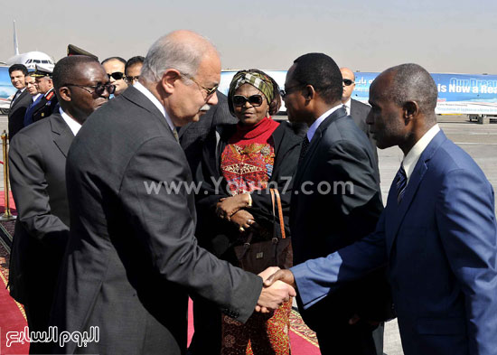 شريف اسماعيل و رئيس وزراء الكونغو (6)