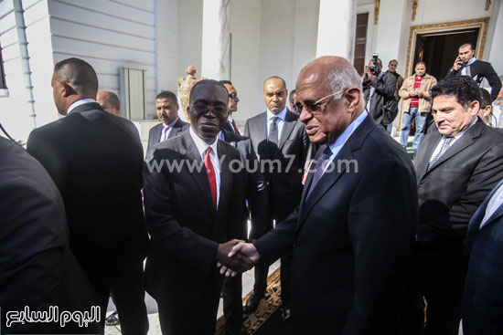 زياره رئيس وزراء الكونغو للبرلمان (2)