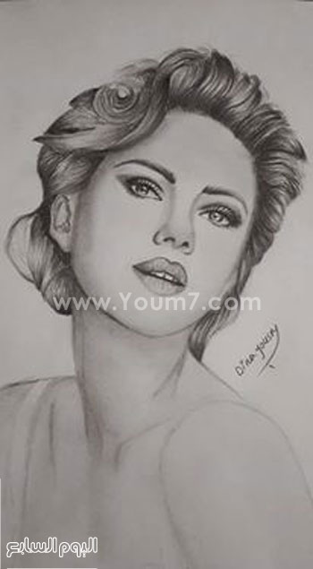 أحد رسومات دينا يسرى (3)