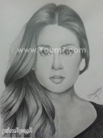 أحد رسومات دينا يسرى (5)