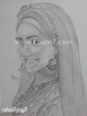 أحد رسومات دينا يسرى (6)