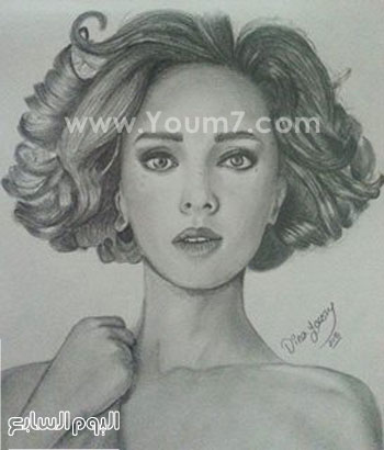 أحد رسومات دينا يسرى (9)