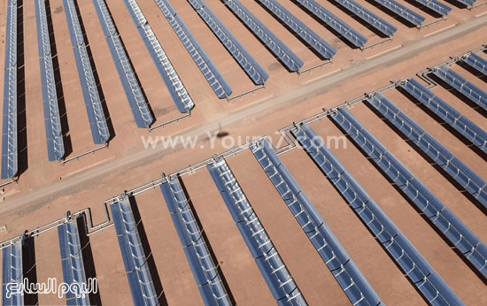 المغرب يدشن المرحلة الأولى لأكبر مشروع لأنتاج الطاقة الشمسية (2)
