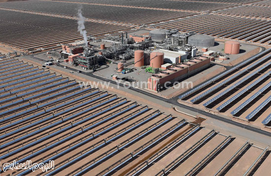 المغرب يدشن المرحلة الأولى لأكبر مشروع لأنتاج الطاقة الشمسية (23)