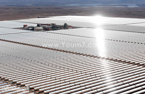المغرب يدشن المرحلة الأولى لأكبر مشروع لأنتاج الطاقة الشمسية (25)