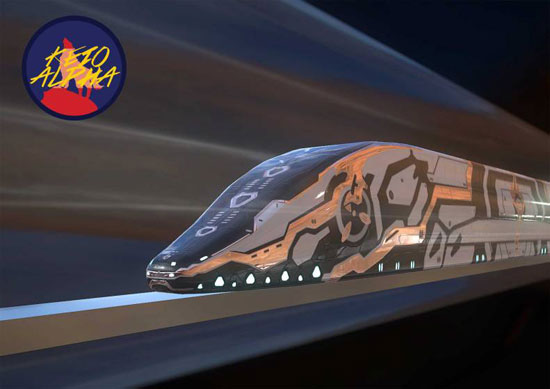تصميمات قطار المستقبل  (7)