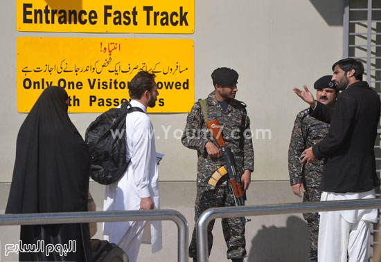 باكستان مطار اضراب كراتشى  خصخصه باكس انترناشونال ايرلاينزتان (4)
