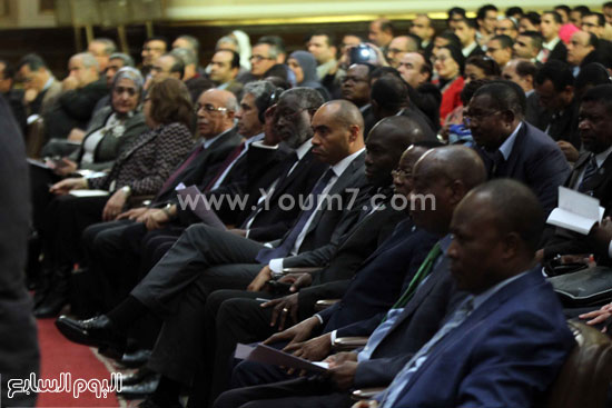 رئيس وزراء الكونغو بجامعه القاهره (11)