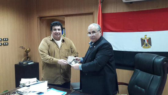 توقيع بروتوكول بين جامعة دمياط ومكتبة الإسكندرية (1)