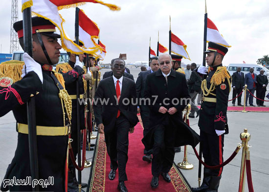 رئيس وزراء الكونغو يغادر القاهره (10)