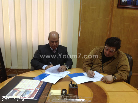 مذكرة تفاهم لتجهيز مقر لمكتبة الإسكندرية بجامعة كفر الشيخ (1)