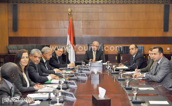 الحكومة البرلمان  شريف اسماعيل  مصر  مجلس النواب  ومجلس الوزراء بنك التنمية الافريقى (1)