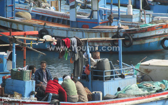 ميناء الصيد فى بورسعيد (4)