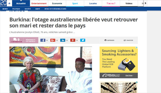 الرهينة الاسترالية وزوجها