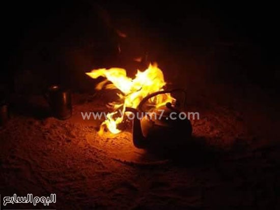 بدو سيناء، الشتاء، عادة إشعال النيران، البرد (3)
