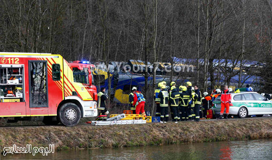 حادث قطار جنوب ألمانيا (11)