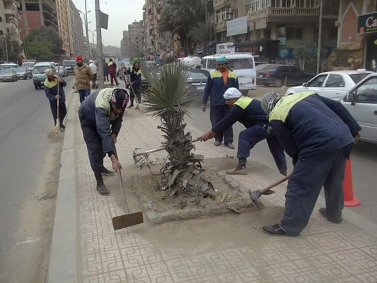 أعمال تنظيف شارع اللبينى بفيصل (1)