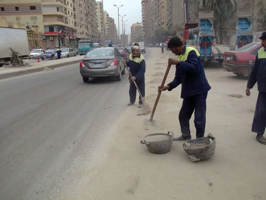 أعمال تنظيف شارع اللبينى بفيصل (4)