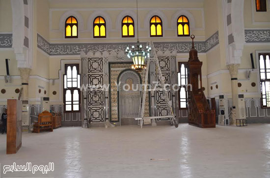 محافظ الإسماعيلية يتفقد مسجد أبوبكر الصديق (2)