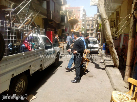 حملة أمن القاهرة لإزالة الإشغالات  (2)