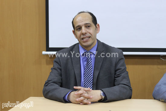 مدير مراسلى قناة الحرة يحاضر طلاب أكاديمية اليوم السابع (10)