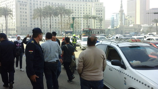 سيارات إطفاء فى التحرير (3)