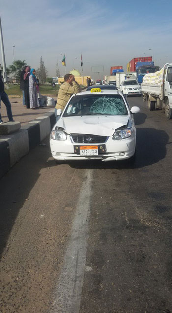 حادث سير- سائق تاكسى - عاملة النظافة (5)