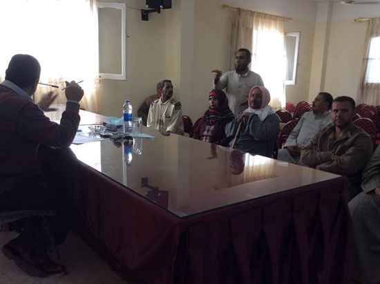 لقاء المواطنين مع رئيس مدينة قطور (1)