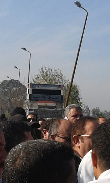 قرية كفر الصارم، سمنود، محافظة الغربية، وقفة احتجاجية، تطوير الطرق (9)