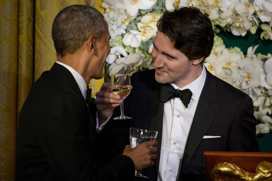 حفل أوباما لرئيس وزراء كندا  (9)