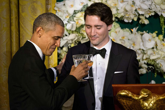 حفل أوباما لرئيس وزراء كندا  (10)