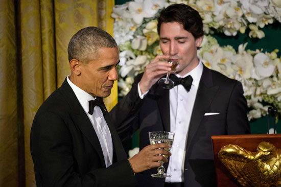 حفل أوباما لرئيس وزراء كندا  (12)